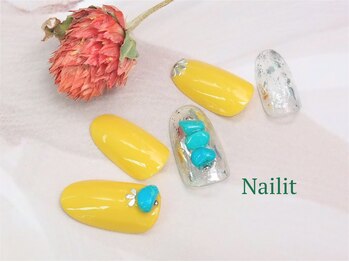ネイリット 銀座(Nailit)/ ターコイズNail¥9140【¥10054】
