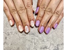 ネイルサロンファストネイルプラス 新宿店(FAST NAIL PLUS)/2024秋ネイル【アシンメトリー】