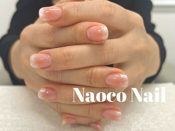 ナオコネイル(Naoco Nail)/パラジェル*ラメとチークネイル