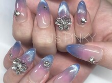 ネイルスペース ジェイズ ピンキー(NAIL SPACE J's PINKY)/幻想的なワンホンネイル