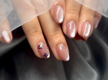 ファン ネイルサロン スクール(Fun)/トレンドホロフラワーデザイン