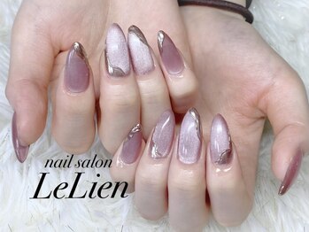 ルリアン(LeLien)の写真/シンプルなデザインこそ指先全体の美しさが出来栄えが大きく変える◇スカルプやり放題シンプル¥13000