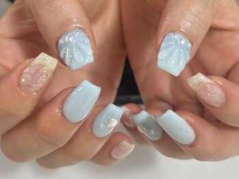 ネイルメゾン 渋谷店(NAIL MAISON)の写真/人気No.2 !【6800円SSコース】大好評！この季節にぴったりのネイルがお得に楽しめる♪[渋谷/韓国]