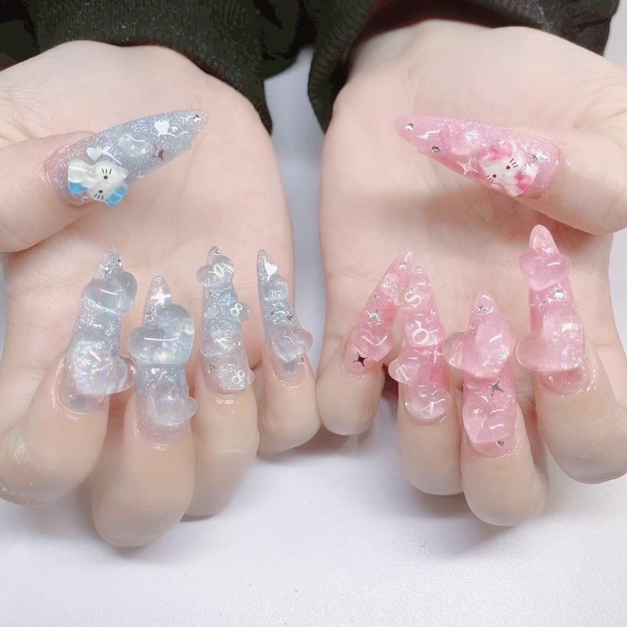 2025年-2026年冬トレンド】ラメグラデーションのネイルデザイン集