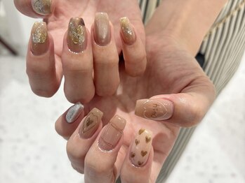 ヘアーアンドメイク アース 高崎店(HAIR＆MAKE EARTH)/色鉛筆デザイン　￥12500