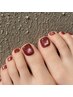 【夏におすすめ!】フットマグネットネイル ¥8,800