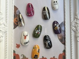 ハロウィンネイル