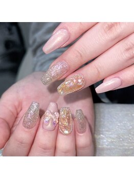 クイーンズビューティーサロン 新宿本店(Queen's beauty salon)/チップ長さだし定額コース