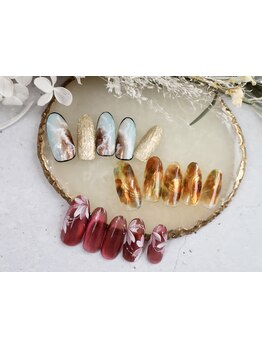 手描きアートが得意なサロン