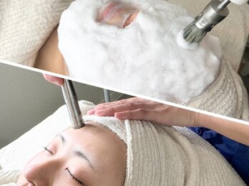 サンク アール(CinQ-R. 美九)の写真/毛穴の黒ずみ/ざらつき/詰まりが気になる方に！人気の毛穴洗浄◆1回の施術でつるぴか肌に肌質改善♪
