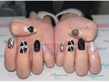 リジュベ(Rejuve)/ブラックカラーのイベントnail★