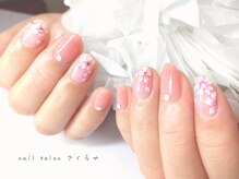 さくらや/【大人気】華やかさくらネイル