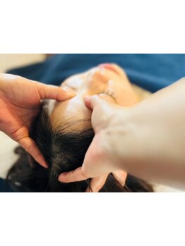 ヘッドスパで癒されたい