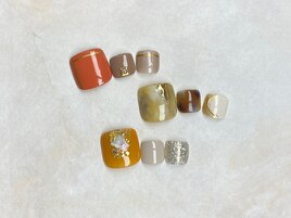 秋色フットジェル