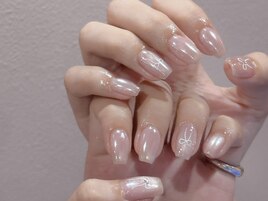 つやつやオーロラネイル
