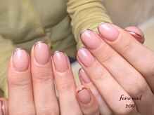 ファーロネイル(faro nail)/ミラーフレンチ