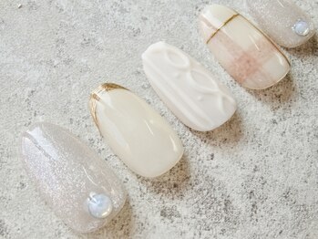 プレンティー 北千住西口店(plenty)の写真/オーダーメイドコース¥9600はこだわり派の方にもおすすめ◎トレンドデザイン&繊細アートはお任せください♪