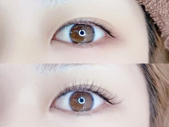 レアナル 池袋店(Leanalu)の写真/柔らか&軽量★【初回オフ込☆フラットラッシュ】Brown変更可能♪自まつ毛の状態に合わせたご提案で持続力◎