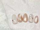 マグネットネイル/押し花ネイル