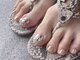 サリナスネイル 西院店(SARINASNAIL)の写真/【アートコース¥7800～★】素足に自信！こだわりフットネイルで夏の足元お洒落をぎゅっと指先に♪