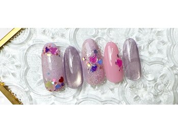 ミルネイル(Mil Nail)/ハートネイル　　No91