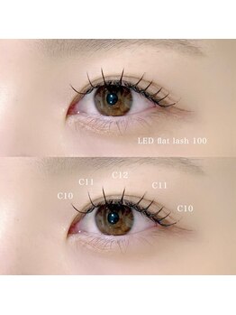 マケア 柏店(Makea)/【マツエク】フラットラッシュ