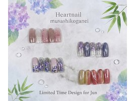 限定ネイル4400円
