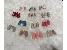 ネイルネイル リノアス八尾店の雰囲気(定額デザイン¥8910お迷いの方はこちらがオススメです。)