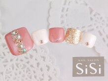 シシ(SiSi)/【FOOT】上品カラー＆ビジュー