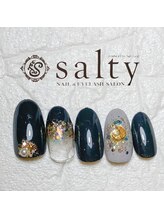 ネイルアンドアイラッシュサロン ソルティ 寺田町(salty)/ニュアンス
