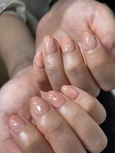 キュアエヌ(cure.n)/桃ネイル