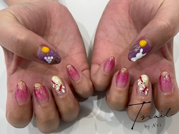 ティーネイル/秋ネイル