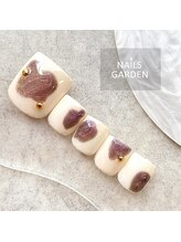 ネイルズガーデン(NAILS GARDEN)/【フット】ニュアンスネイル