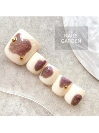 【フット】ニュアンスネイル