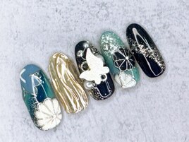 ◆成人式ネイルデザイン◆￥8500