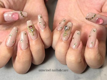 アンワインド ネイルアンドケア(unwind nails&care)/パーツ付け放題