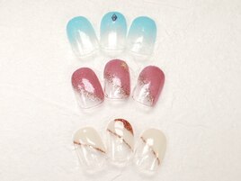 ツヤめき上品ネイル