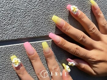 アンネ 伊丹店(ANNE)/プルメリアネイル