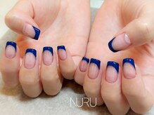 ヌル ネイル 新宿(NURU NAIL)/個性派/韓国/クリア/フレンチ