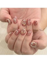 ナナネイル(Nana.Nail)/ピンクリースネイル