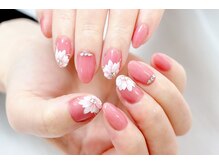 ネイルルージュ(Nail Rouge)の雰囲気（シンプルなのに目をひくデザインから華やかなデザインまで…）