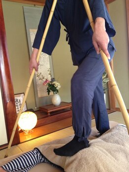 整体千鳥/安佐南区の足技整体　千鳥の施術