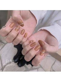 マットコート×リングネイル