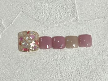 フットネイル　定額デザイン