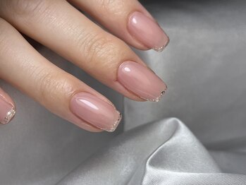 サロン ド ネイル 椿(Salon de nail 椿)/マオジェルラメフレンチ