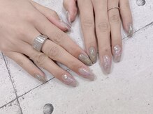 ネイル ビューティーマジック 葛西本店/上品マグネットネイル