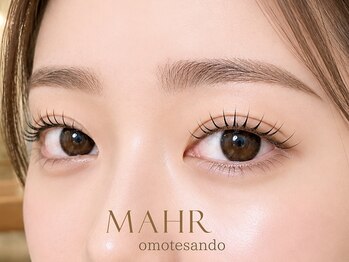 マール 表参道店(MAHR)の写真/抜け感×束感が生み出す自然でかわいい上品な目元♪お悩みを解消しオ-ダ-メイドのまつげパーマ・マツエクを