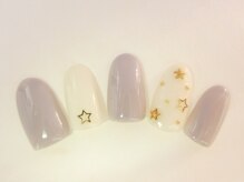 ネイルサロン ロゼオ(Nail salon Roseo)/■渋谷>6990円/星座ジミーチュウ