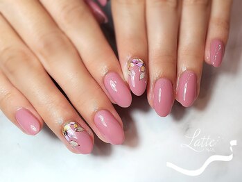 ラテネイル(Latte Nail)/spring design by原