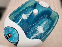 アロマリラクゼーションスパ夢心地/温熱ヒーター付バブルフットバス